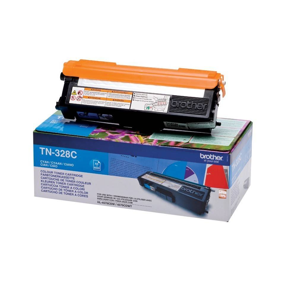 Brother TN328C - Cyan - Original - Tonerpatrone