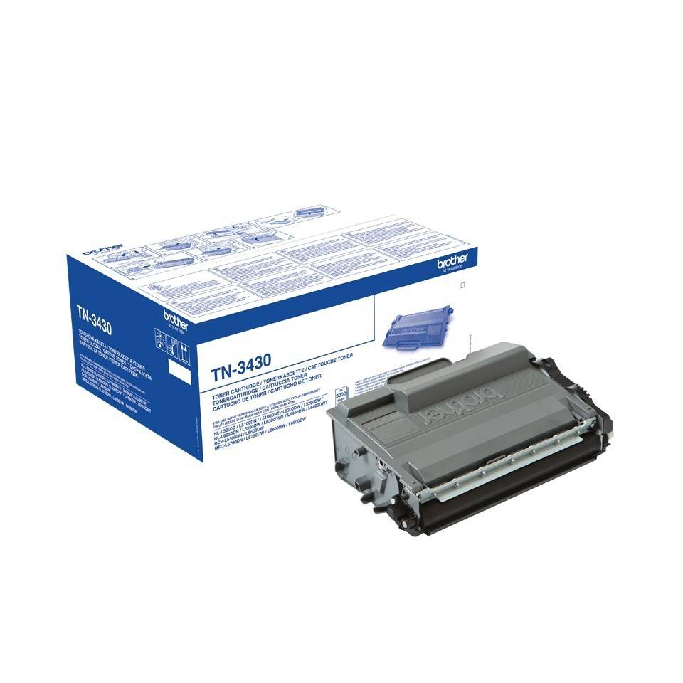 Brother Toner TN-3430 Original Schwarz 3000 Seiten TN3430