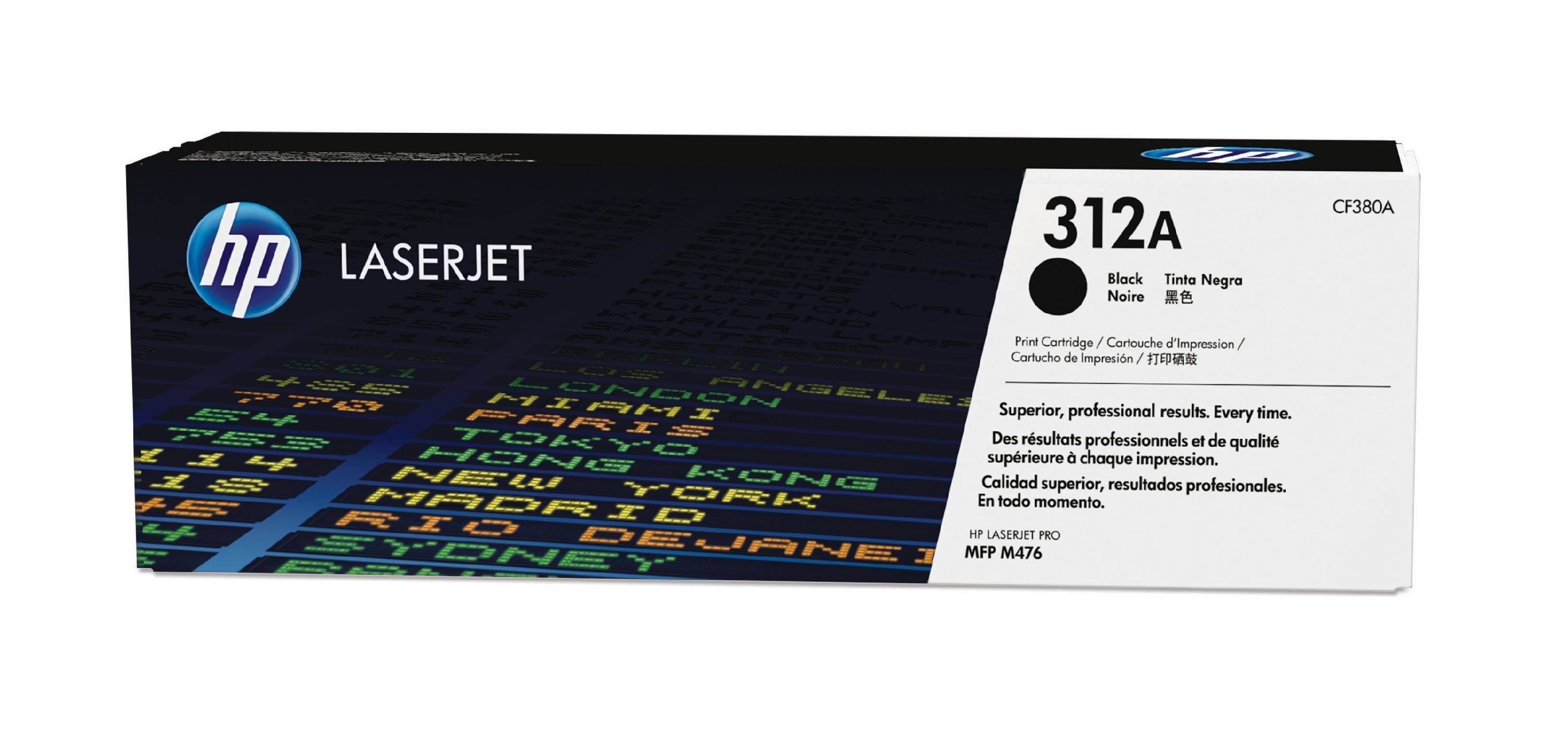 HP Toner 312A Original Schwarz 2400 Seiten CF380A