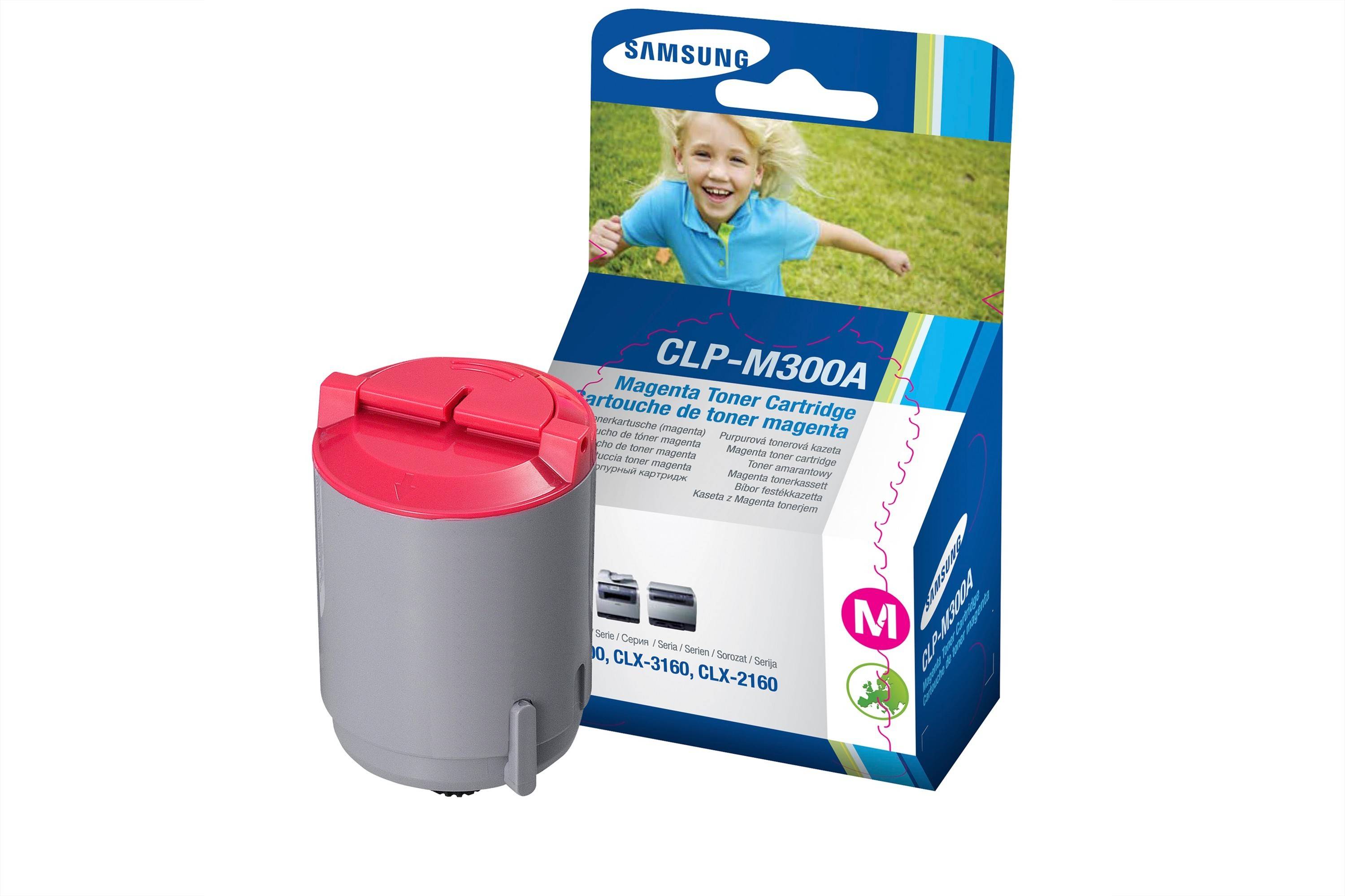 Toner Original Samsung CLP-M300A/ELS magenta