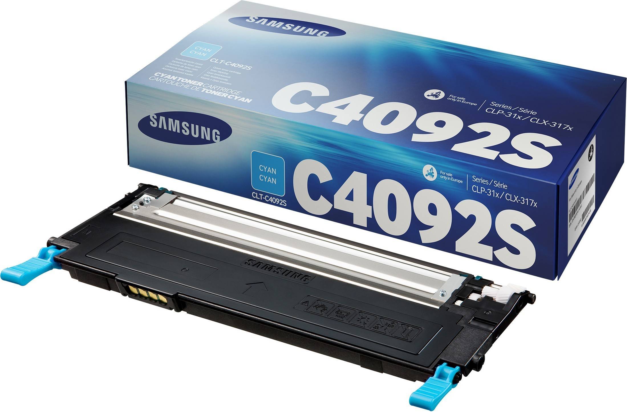 Samsung CLT-C4092S - Cyan - Original - Tonerpatrone - für CLP-310, 315, CLX-3170, 3175