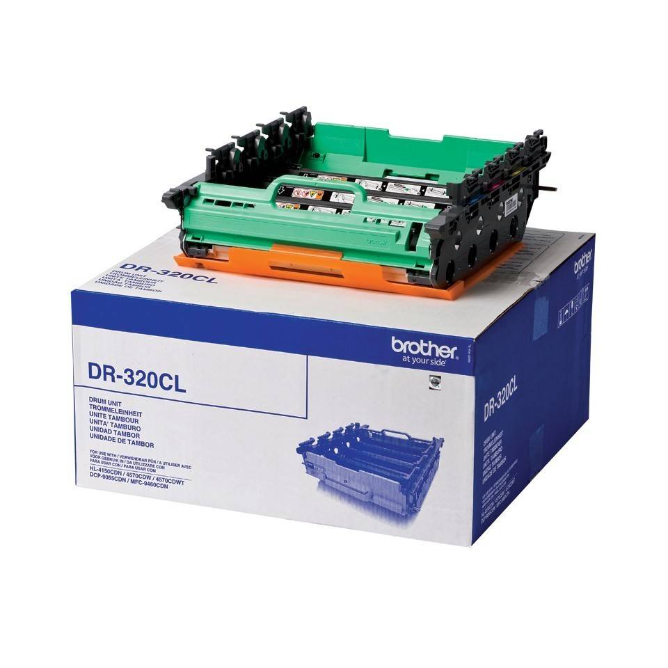 Brother Trommeleinheit DR-320CL DR320CL Original Schwarz, Cyan, Magenta, Gelb 25000 Seiten