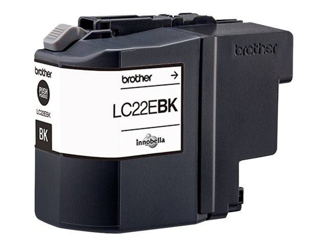 Brother LC22EBK - Sehr hohe Ergiebigkeit - Schwarz - Original - Tintenpatrone -