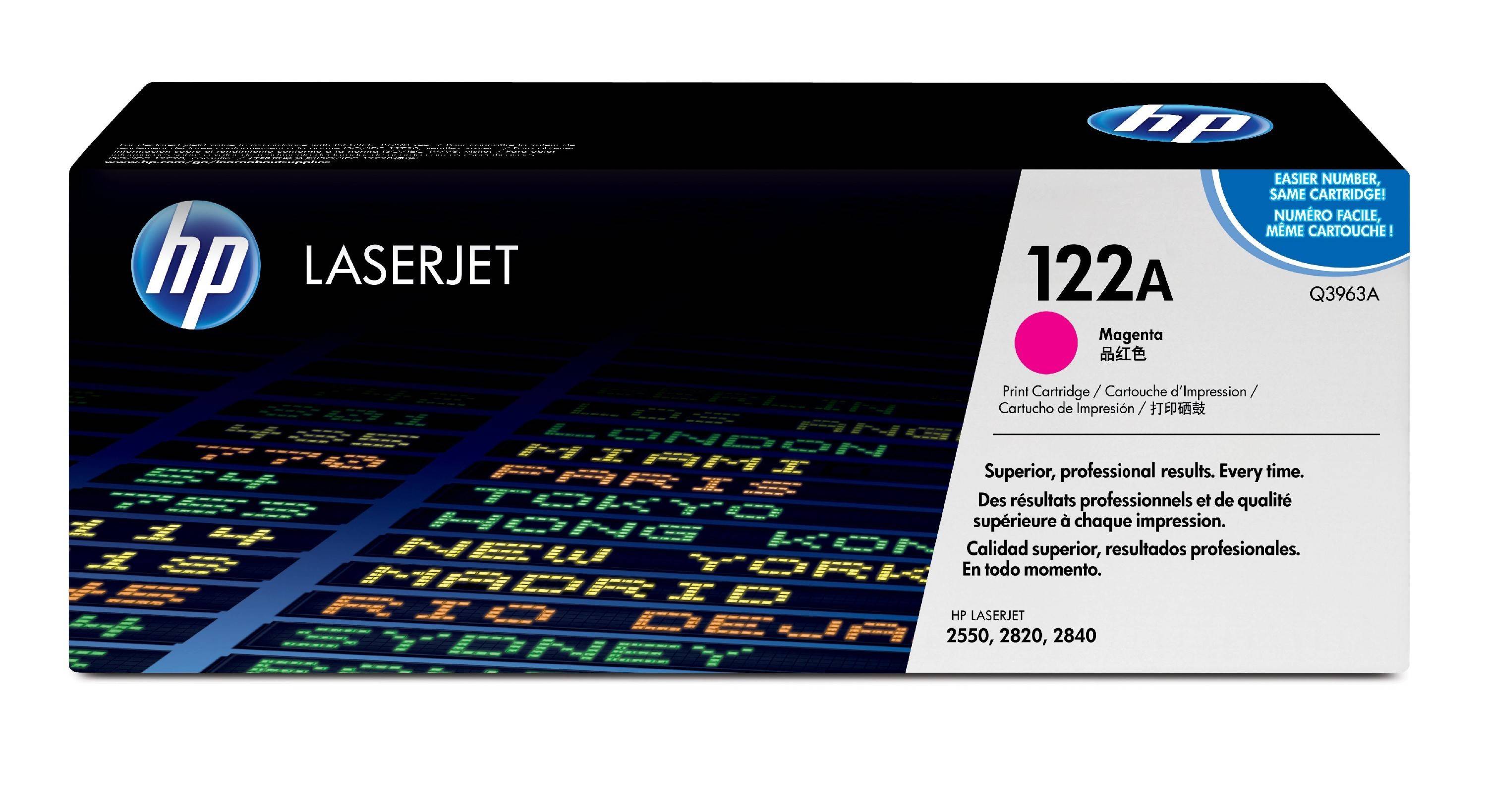 HP 122A - Magenta - original - LaserJet - Tonerpatrone (Q3963A)
