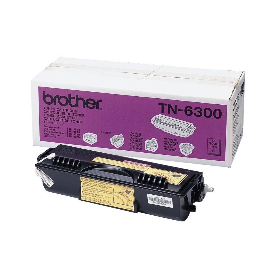 Brother Toner TN-6300 Original Schwarz 3000 Seiten TN6300