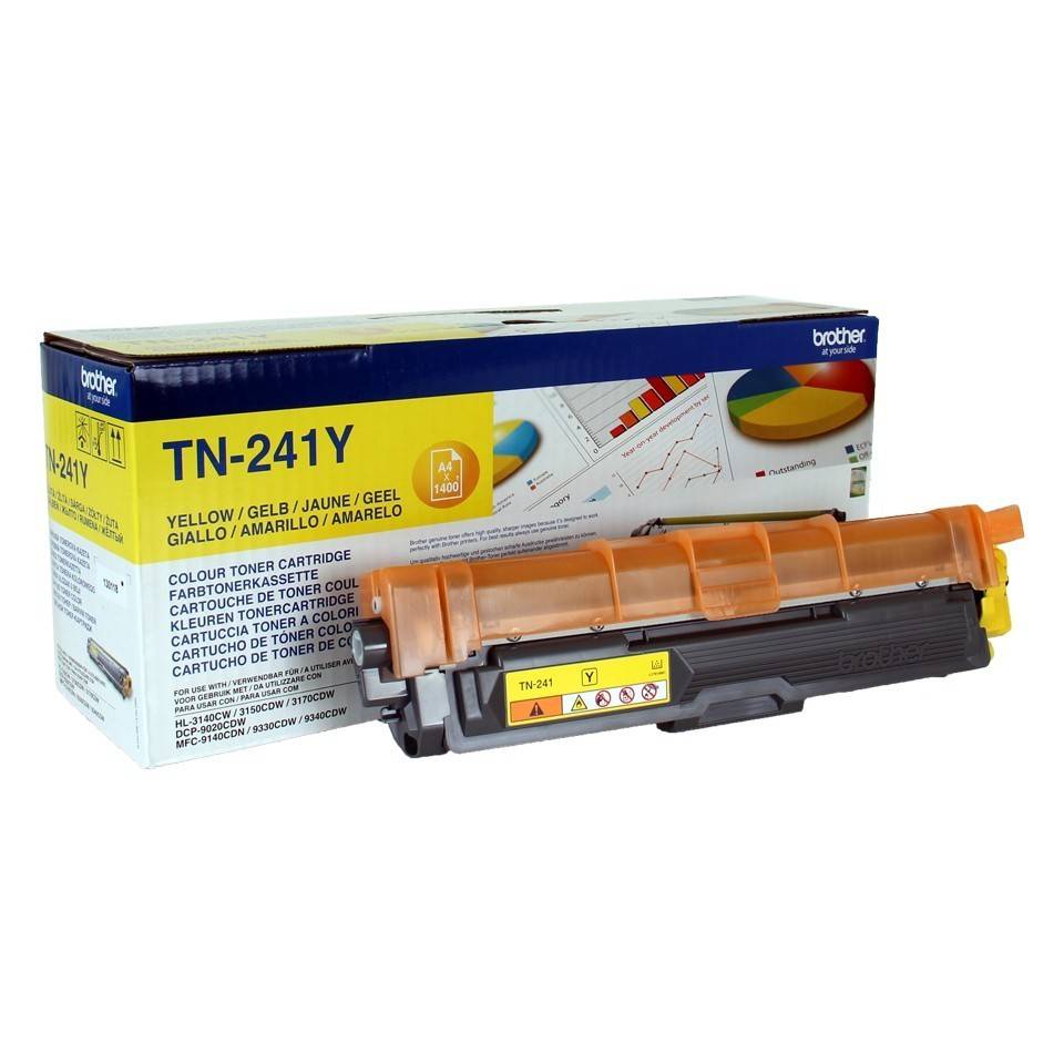 Brother Toner TN-241Y Original Gelb 1400 Seiten TN241Y