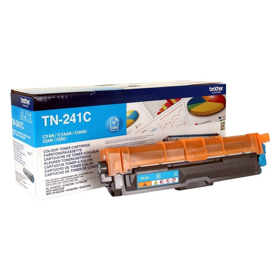 Brother Toner TN-241C Original Cyan 1400 Seiten TN241C