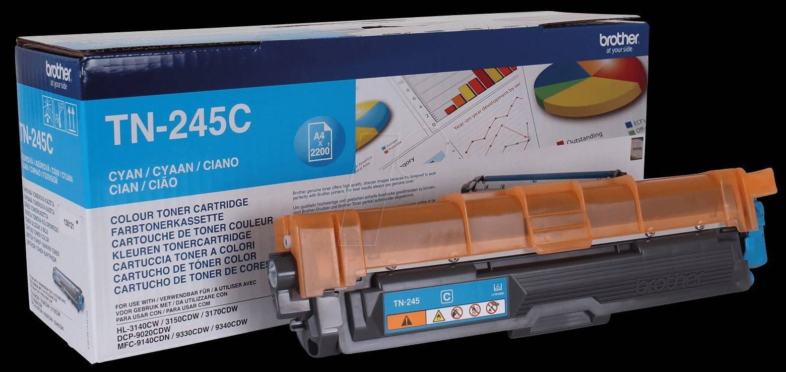 Brother Toner TN-245C Original Cyan 2200 Seiten TN245C