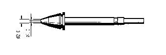 Ersa EN 1020 Entlötspitze Spitzen-Größe 1.0mm Inhalt 1St.