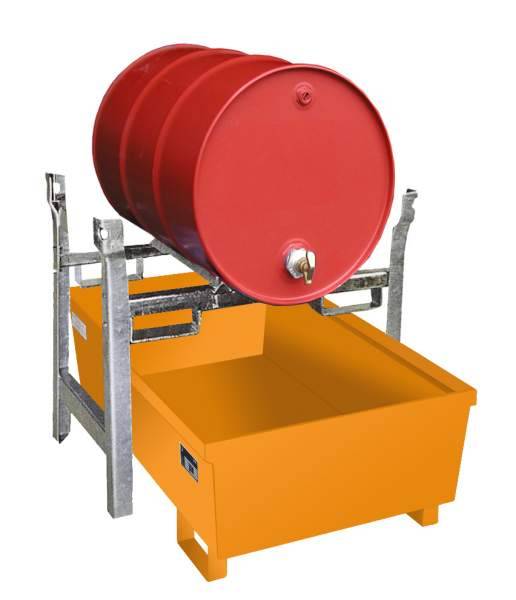 Fassregal FRA-1, lackiert, Gelborange