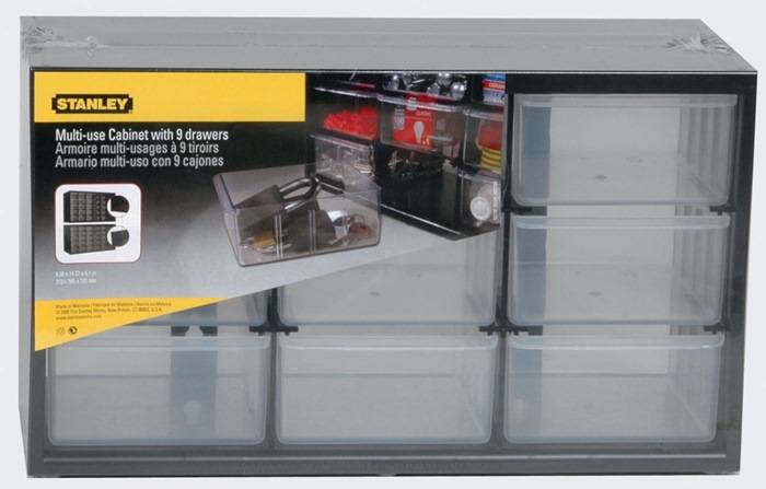STANLEY 1-93-978 Sortimentskasten (L x B x H) 36.5 x 15.5 x 21.3 cm Anzahl Fächer: 9 Inhalt 1 St.