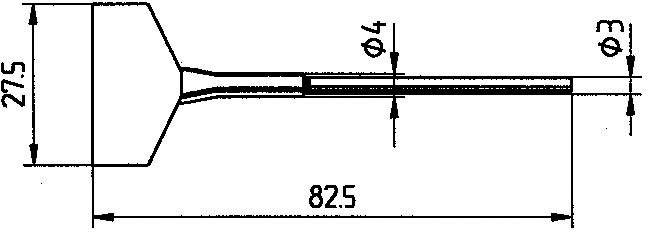 Ersa FDLF275 Entlötspitze Spitzen-Größe 27.5 mm Inhalt 2 St.