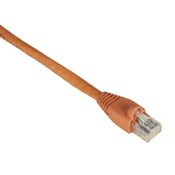 GigaTrue® CAT6 550 MHz Ethernet-Patchkabel – Knickschutz, Ungeschirmt (UTP) - Orange, 3m