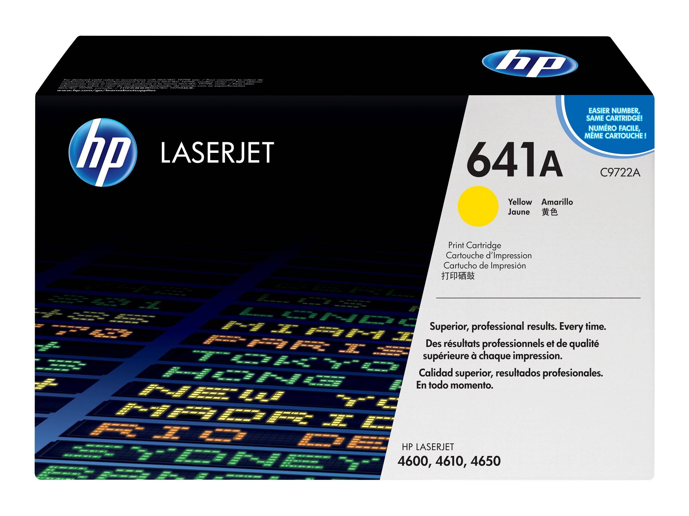 HP 641A - Gelb - Original - LaserJet - Tonerpatrone (C9722A)