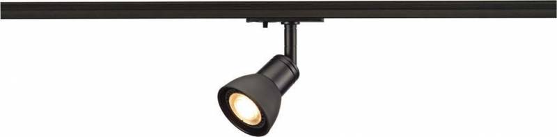 SLV 143450 Hochvolt-Schienensystem-Leuchte GU10 Schwarz (matt)