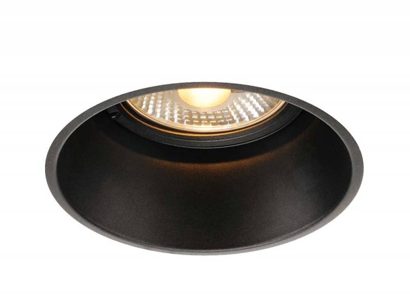 SLV 113170 Einbauleuchte GU10 Schwarz (matt)