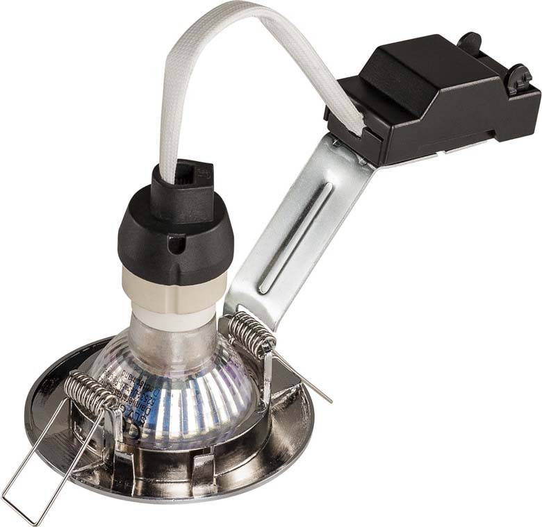 SLV 1000715 Einbauleuchte GU10 Chrom