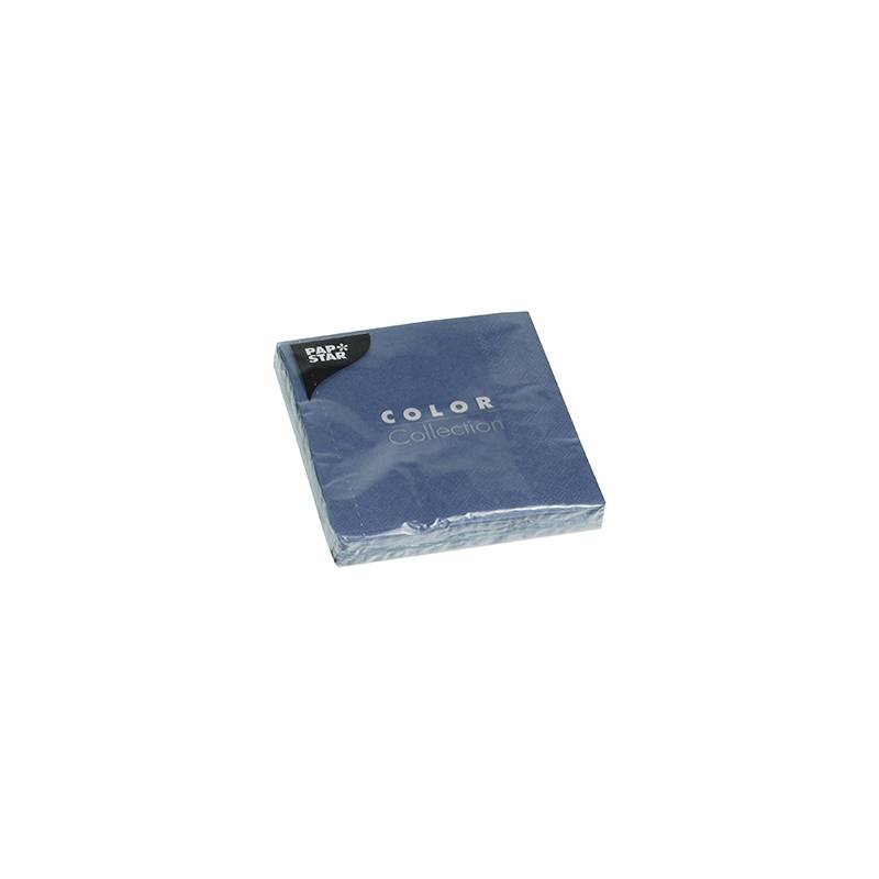 PAPSTAR Cocktail-Servietten, 240 x 240 mm, 3-lagig, blau (6414274)