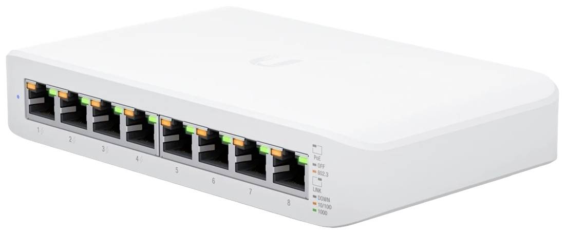 Ubiquiti Networks USW-LITE-8-POE Netzwerk Switch 8 Port 1 GBit/s