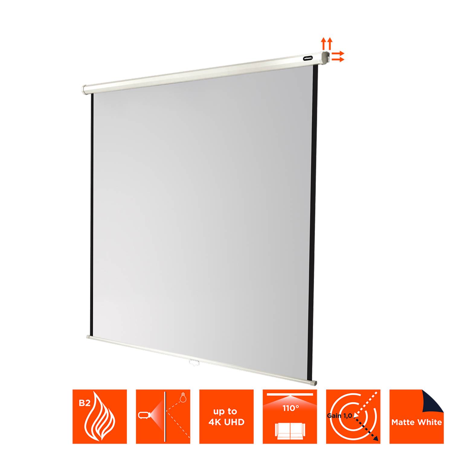 Celexon Rollo Economy 1090029 Rolloleinwand Bildformat: 1:1