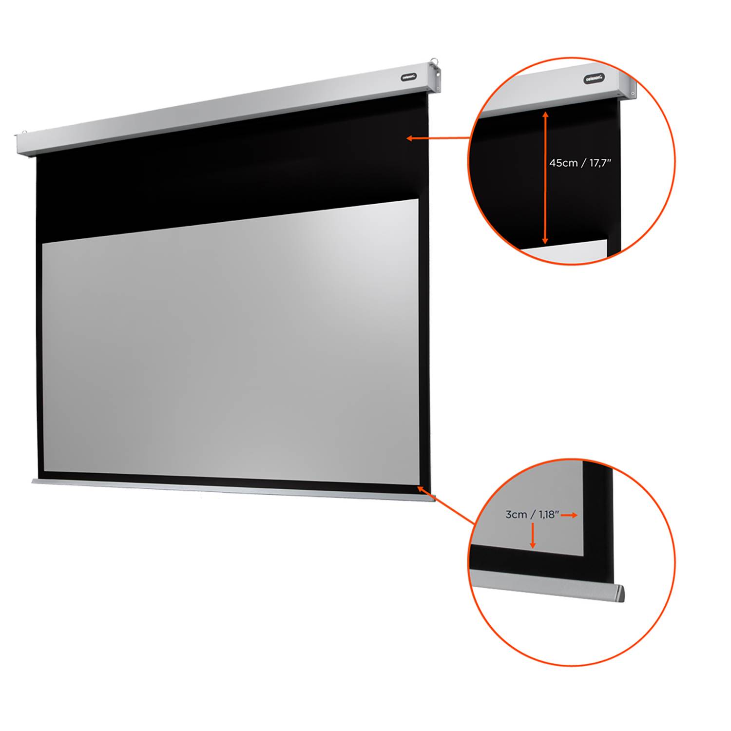 Celexon Motor Professional Plus 1090799 Motorleinwand 160 x 100 cm Bildformat: 16:10