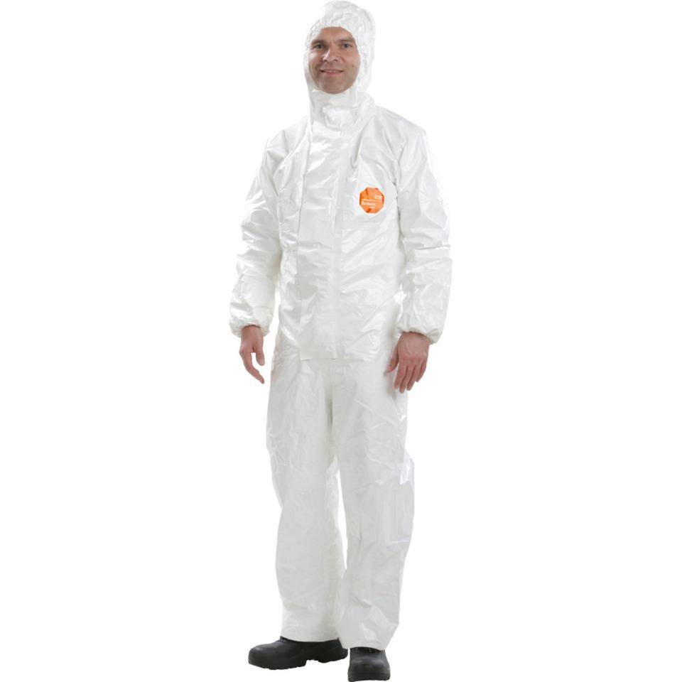 Tychem® 4000 S Chemikalien-Schutzoverall, Modell CHZ5, Kat.III, weiß, Größe 3XL