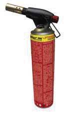 'Rothenberger Multigas 300' Gasbrenner mit roter Kartusche, geeignet für verschiedene Anwendungen wie Löten oder Kochen im Freien.