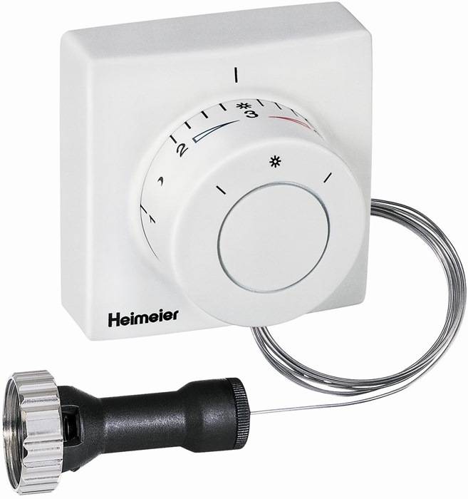 HEIMEIER Thermostat-Kopf F Ferneinsteller Kapillarrohr 2 m