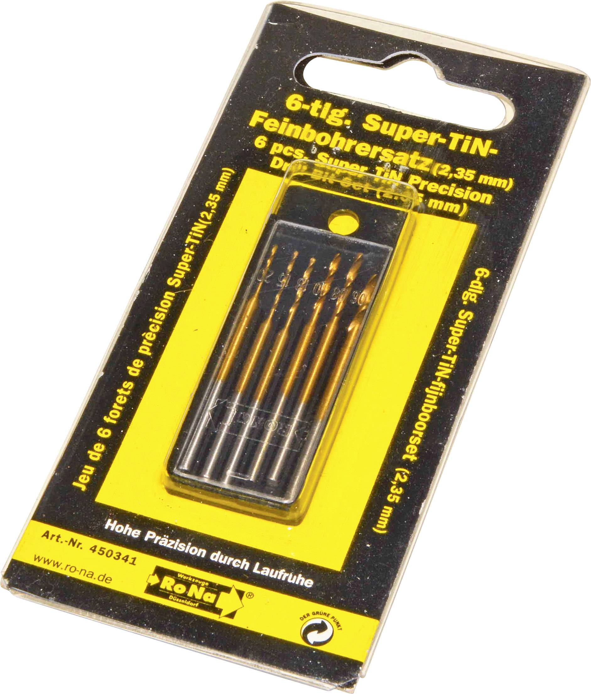 RONA Leiterplatten-Bohrerset Inhalt 1 Set