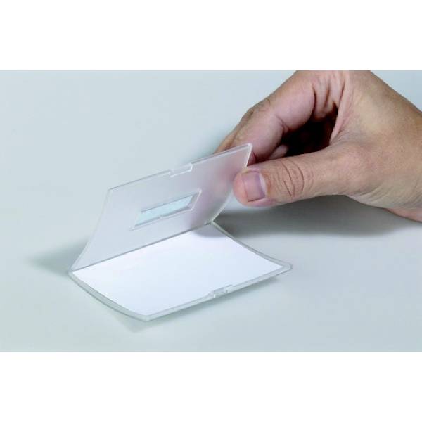 Durable 821519 Namensschild CLICK FOLD MAGNET 54x90mm - 8215 Magnet 10 St.