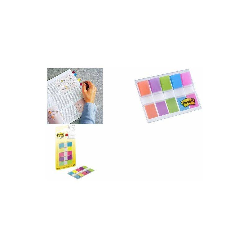 Post-it Haftstreifen Index Mini 6835CBEU sortiert 5x20 St./Pack.