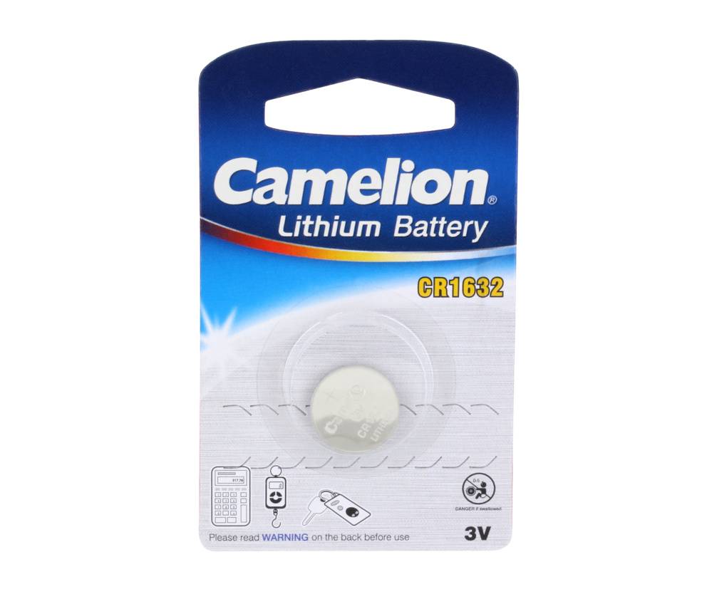 Camelion Knopfzelle 0% Quecksilber 3 V 120 mAh Lithium 16,0x3,2 mm