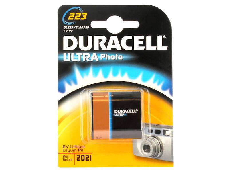 Duracell Lithium 6 V 1400 mAh Fotobatterie 84x20x119 mm