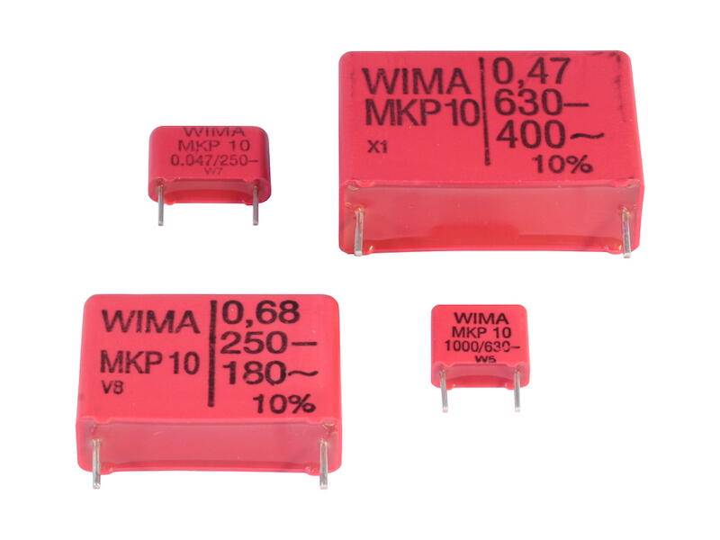 WIMA Polypropylen-Kondensator MKP 10 100 nF ± 10% 400 V Rastermaß 15 mm