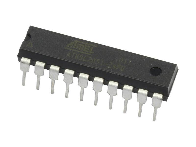 Microchip Flash 128 x 8 bit RAM / 2 kB Flash DIP 20