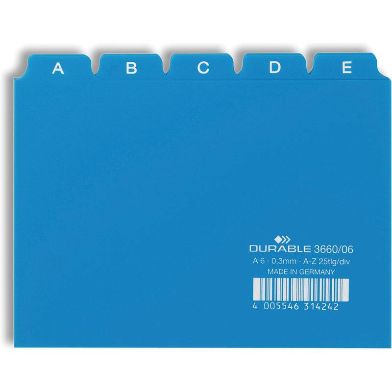 Leitregister A-Z DURABLE