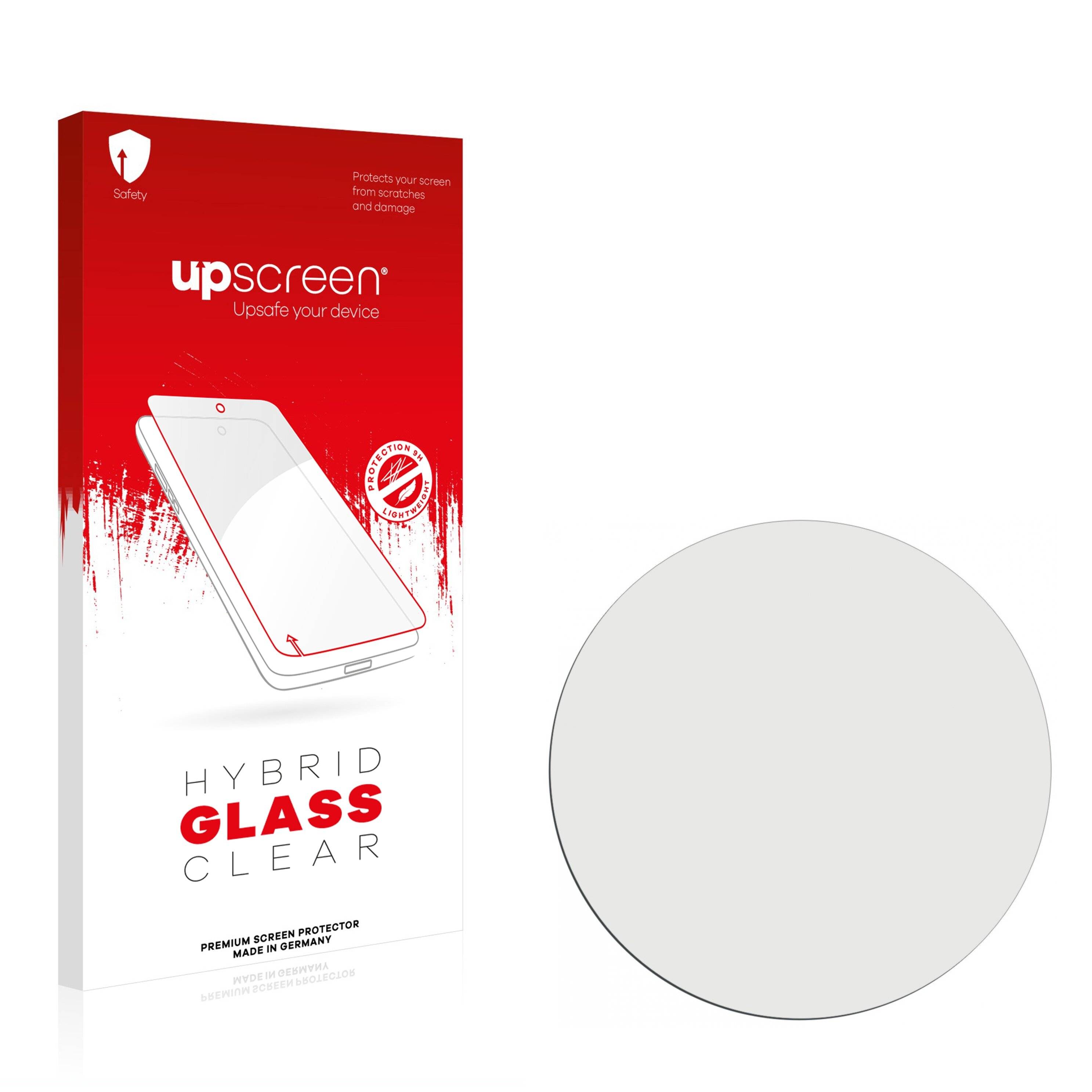upscreen Hybrid Glas Schutz-Folie für Armbanduhren (Kreisrund, ø: 30 mm)