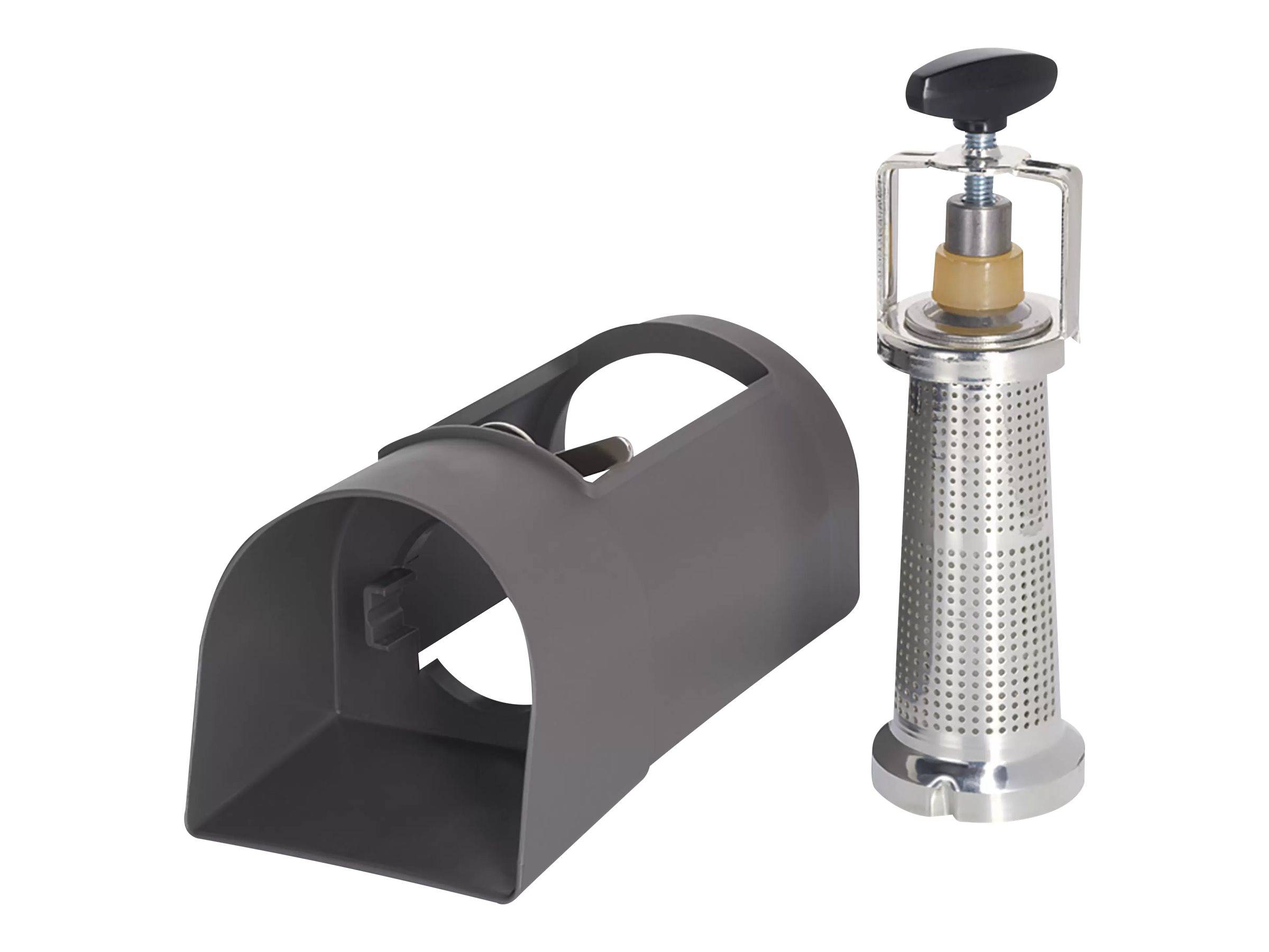 Bosch MUZ45FV2 - Obstpressenaufsatz - für Küchenmaschine - Braun/Aluminium-Druckguss - für Bosch MUM5XW40, CreationLine MUM58225, MUM5, MUM5 Creati
