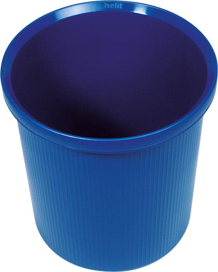 Papierkorb 18 l 320 mm blau