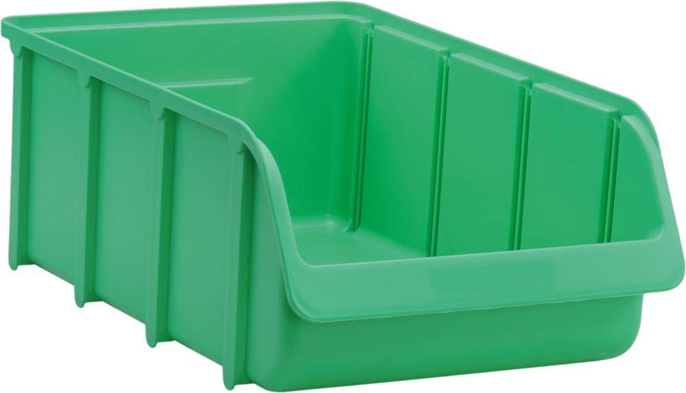 Hünersdorff 675400 Sichtlagerkasten (B x H x T) 495 x 315 x 185 mm Grün 1 St.