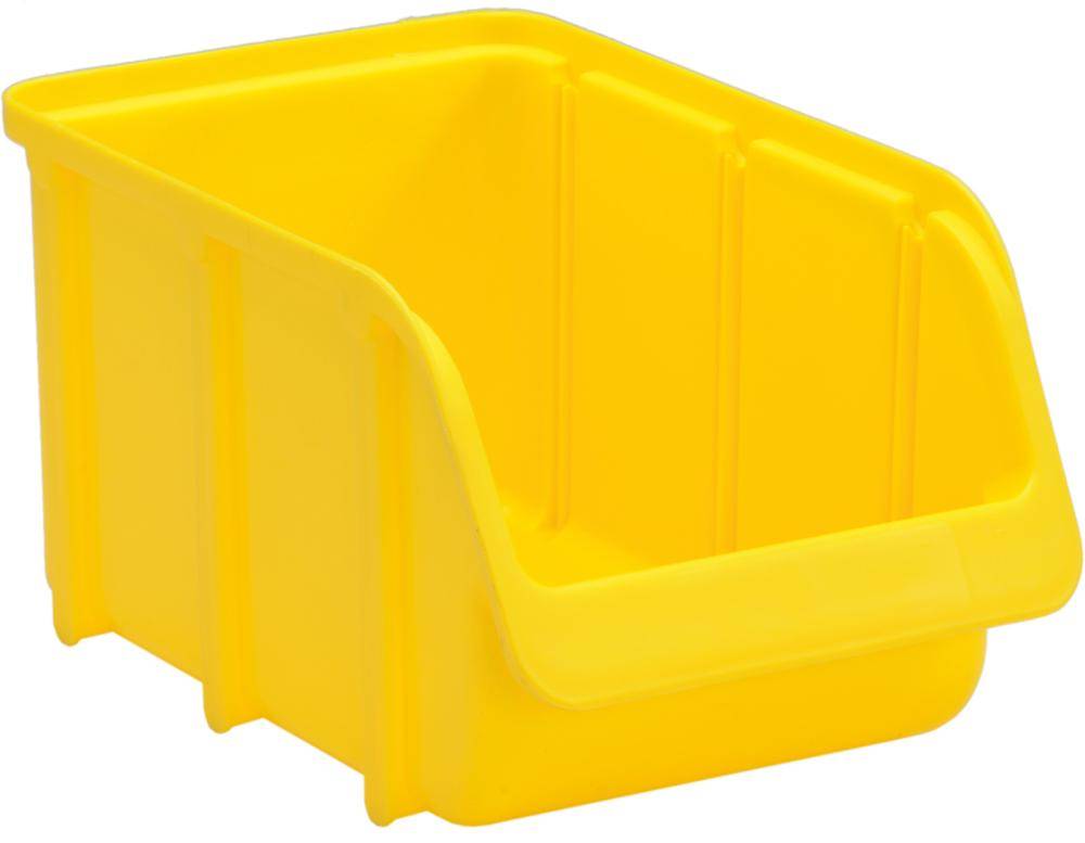 Hünersdorff 673200 Sichtlagerkasten (B x H x T) 240 x 145 x 125 mm Gelb 1 St.
