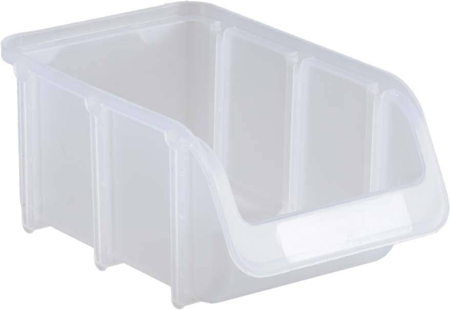 Hünersdorff 672700 Sichtlagerkasten (B x H x T) 165 x 100 x 75 mm Transparent 1 St.