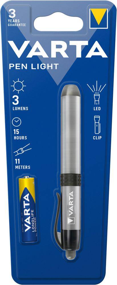Taschenlampe Penlight LED16611 mit Batterie AAA imBlister VARTA