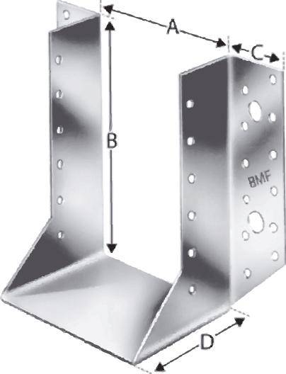 SST Balkenschuh aussen BSNN80/120