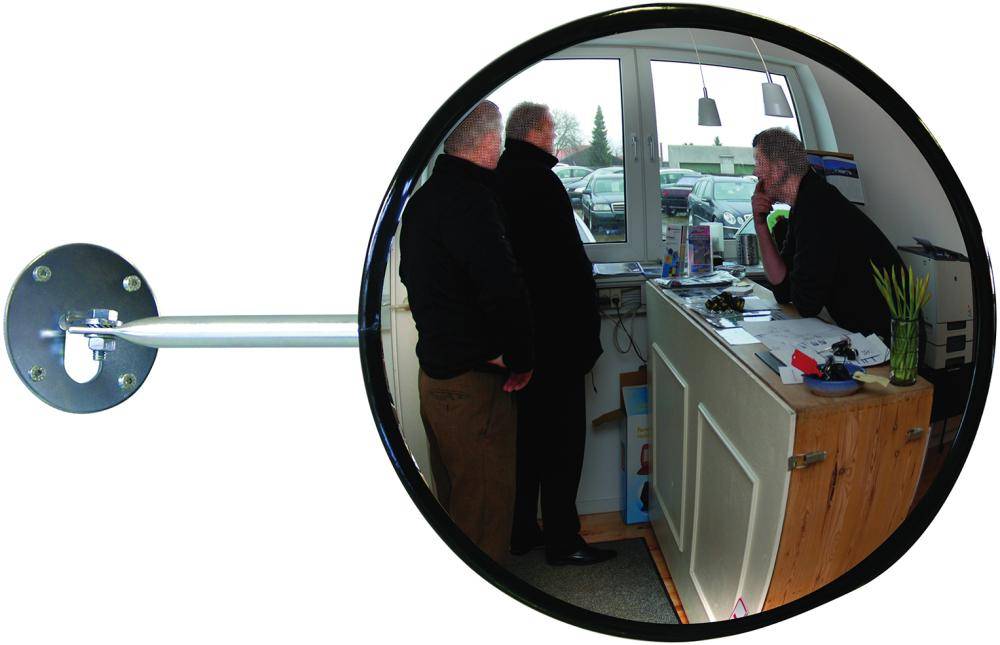 Beobachtungsspiegel rund D300 mm für Innen und Außen