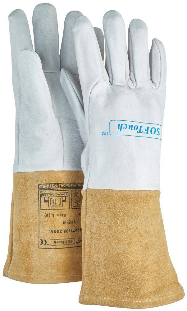 Schweißerhandschuh(Argon)Nr. 10-1009, Gr. XL Ziegenleder (1 Paar) Weldas