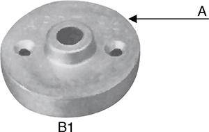 SST Ringkeildübel einseitig B1-95M12-B