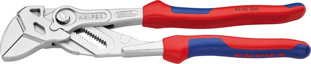 Zangenschlüssel mit 2-Komponenten-Griffen 180mm KNIPEX