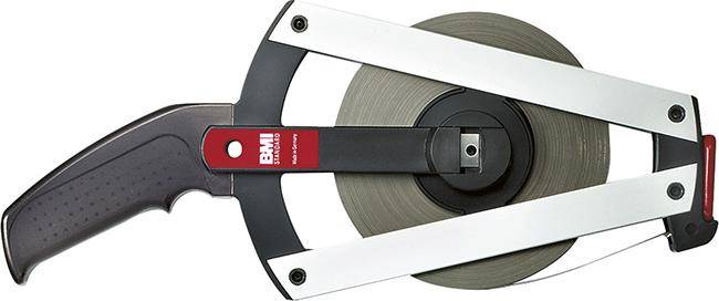 BMI Rahmenbandmaß STANDARD Nr. 525, Glasfaser 30mx13mm Maßanfang B