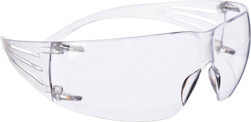 3M SecureFit SF201AS Schutzbrille mit Antibeschlag-Schutz Transparent